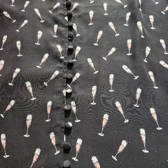 Joie Purine Champagne glass blouse - Picture 3 of 4